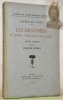 Les destinées. Poèmes philosophiques. Edition critique publiée par Edmond Estève.Société des textes français modernes.. VIGNY, Alfred de.