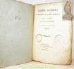 Flora romana. Nunc primum in lucem editum. 2 volumes.. MARATII, D.Joannis Francisci.