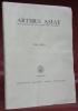 ARTIBUS ASIAE. Institute of Fine Arts - New York University.Vol. XXX,1.. 