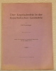Über Kegelschnitte in der hyperbolischen Geometrie. Mit 31 Figuren im Text.. LEUTENEGGER, Emil.