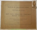 Album of Philippine Types (Found in Bilibid Prison in 1903) Christians and Moros (including a few Non-Christians). Eighty Plates, representing ...