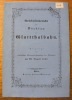 Geschaeftsbericht der Direktion der Glattthalbahn. Vorgelegt der ordentlichen Generalversammlung der Aktionäre am 20. August 1855.. 