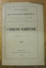 Sur l’hydrologie neuchâteloise. Extrait du Bull. de la Soc. neuch. des sc. nat.. RITTER, G.