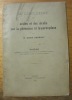 De l’influence des acides et des alcalis sur la phénolase et la peroxydase. Thèse.. SBARSKY, Boris.