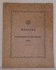 Mémoire sur la question de Neuchâtel 1856.. 