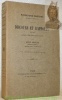 Discours et Rapports. Publiés avec une introduction par René Millet. Avec un portrait en héliogravure.. DREYFUS, Ferdinand.