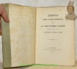 Chartes, Titres et Pièces Justificatives publiées par la famille De Palézieux dit Falconnet en réponse à l’ouvrage intitulé : Le Bailliage de Chillon ...