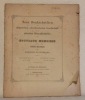 Das Diluvium um Paris und seine Stellung im Pleistocän. Mit 3 Tafeln. Neue Denkschriften der allgemeinen schweizerischen Gesellschaft für die ...