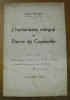 L’humanisme intégral de Pierre de Coubertin.. MEYLAN, Louis.