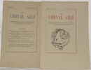 Le Cheval Ailé. Bulletin périodique. Numéro 1 octobre 1944 et numéro 2 décembre 1944.. BOURQUIN, Constant.