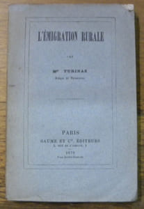 L’émigration rurale.