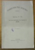 Association Pro Aventico. Bulletin N° VII. Avec deux phototypies de la statuette de Silène.. 