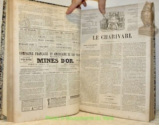 Le Charivari. Numéros comportant principalement la Chronique de la semaine de Cham et Soulouque et sa Cour. Dix-neuvième année 60 numéros, vingtième ...