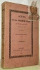 ACTES de la Société Suisse d’Utilité Publique. Vingt-Cinquième Rapport. 1840.. 