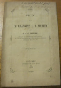 Notice sur le chanoine L.-J. Murith.