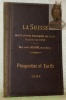 La Suisse. Prospectus et Tarifs. 1894. Société anonyme d’assurances sur la vie. Fondée en 1858.. 