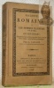 Galerie romaine, ou les hommes illustres de Rome. Traduit du latin par Sextus Aurelius Victor, avec des notes critiques, géographiques et historiques. ...
