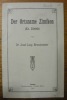 Der Ortsname Zimikon (Kt. Zürich).. BRANDSTETTER, Josef Leop.