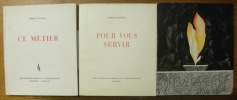ARTS GRAPHIQUES HAEFELI & CO: - In memoriam. 1937. - Ce métier. Haefeli, Pierre. 1943. - Pour vous servir. Haefeli, Pierre. 1949.. 