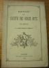 Rapport de la Société des Beaux-Arts de Berne lu à l’Assemblée Générale du 20 novembre 1867.. 