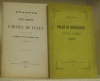 Statuts de la Société immobilière de l’Hôtel de Vevey autorisée par arrêté du Conseil d’Etat du canton de Vaud du 8 février 1865.Exposé d’un projet de ...