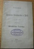 VERZEICHNIS der vom Allgemeinen Docentenverein in Zürich von 1851-1893 veranstalteten öffentlichen Vorträge.. 