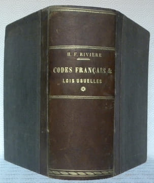 Codes français et lois usuelles. Décrets, ordonnances et avis du Conseil d’Etat qui les complètent ou les modifient. Conformes aux textes officiels. ...