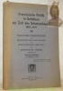 Französische Politik in Solothurn zur Zeit des Schanzenbaues 1667-1727. Diss.. DÖRFLIGER, Hedwig.