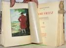 L’Ami Fritz. Avec douze gravures imprimées en couleurs de Lemainque. Collection Byblis.. ERCKMANN-CHATRIAN.