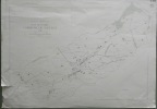 Plan d’ensemble commune de Vaulruz. Levé par E. Pochon. Carte topographique au 5.000. Format 1mx70cm.. 