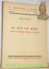 Il est un Dieu. (Essai de théodicée ontique apodictique).. FRONTISTES, Mario.