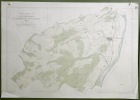 Commune de Enney. Plan d’ensemble. Levé par J. Ansermot.Carte topographique 5.000. Format 1mx70cm.. 