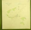 Commune de Ponthaux. Plan d’ensemble. Levé par Aug. Winkler.Carte topographique 5.000. Format  70x72cm.. 