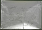 Gemeinde Wünnewil Übersichtsplan. Topographische Karte 5:000 von A. Winkler. Format 99x70cm.. 