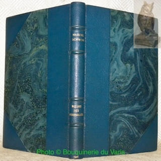 Moeurs des Diurnales. Traité de journalisme. Frontispice de F. Siméon.. SCHWOB, Marcel.