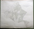 Commune de Semsales. Plan d’ensemble. Levé par L. Genoud. Carte topographique 5:000. Format 99x83cm.. 