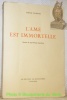 L’Âme est Immortelle.Roman de psychologie populaire.. MIESSE, Odon.