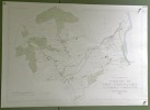 Commune de Lossy - Formangueires - La Corbaz - Cormagens.Plan d’ensemble.  Levé par J. Ansermot.  Carte topographique 5:000. Format 100x70cm.. 