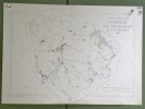 Commune de Praroman. Plan d’ensemble.  Levé par L. Genoud. Carte topographique 5:000. Format 50x70cm.. 