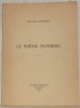 Le poème paternel.. PIACHAUD, René-Louis.