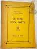 Le sang du po&egrave;te. Avec 12 dessins de l’auteur.. COCTEAU, Jean.