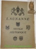 Dictionnaire Historique, Géographique et Statistique du Canton de Vaud. Notice sur Lausanne.. REYMOND, Maxime.