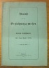 BERICHT über das Erziehungswesen im Kanton Schaffhausen für das Jahr 1889/90.. 