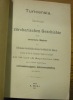 TURICENSIA. Beiträge zur zürcherischen Geschichte durch zürcherische Mitglieder der Allgemeinen Geschichtforschenden Gesellschaft der Schweiz bei ...