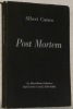 Post Mortem. Collection La Merveilleuse Collection.. CARACO, Albert.