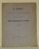 La logique de M. le Directeur de la Société des Eaux de Neuchâtel aplliquée aux projets d’utilisation des forces hydrauliques de la Reuse.. RITTER, G.