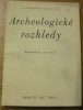 Archeologické rozhledy. Rocnik IX - Sesit 4.. FILIP, Jan.