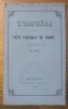 L’orphéon et la fête fédérale de chant, à Neuchâtel en 1870.. 