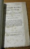 Nouvelles maximes morales et politiques trouvées sur les marges d’une édition latine des Devoirs par Cicéron; toutes écrites de la main du père de ...