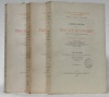 Neuvième Congrès International de Gégraphie Genève, 27 Juillet - 6 Août 1908. Compte rendu des travaux du Congrès. 3 volumes.. CLAPAREDE, Arthur.